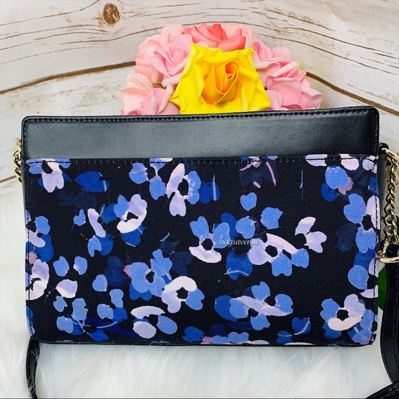 Kate spade angelica montford crossbody blue - Picture 4 of 7